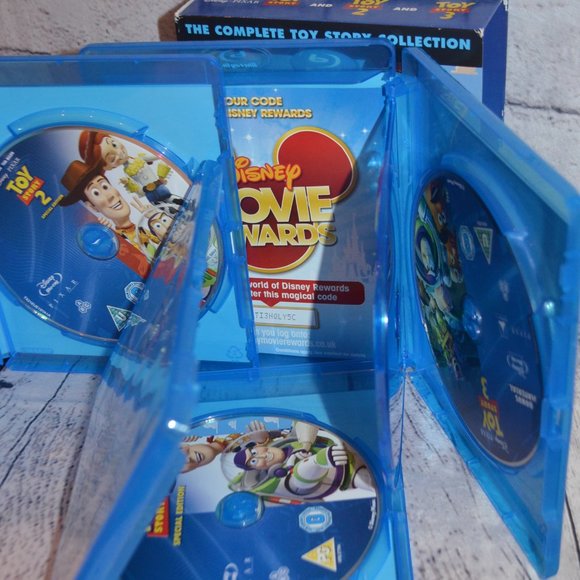 Disney Pixar The Complete Toy Story Collection Blu-Ray Disc Movies Toy Story - Picture 3 of 4